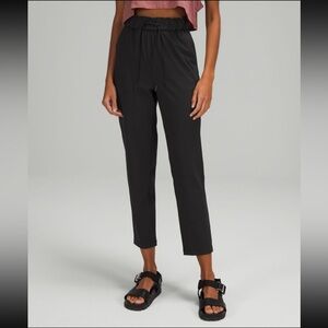 Lululemon Black Stretch High Rise 7/8 Pant Size 4